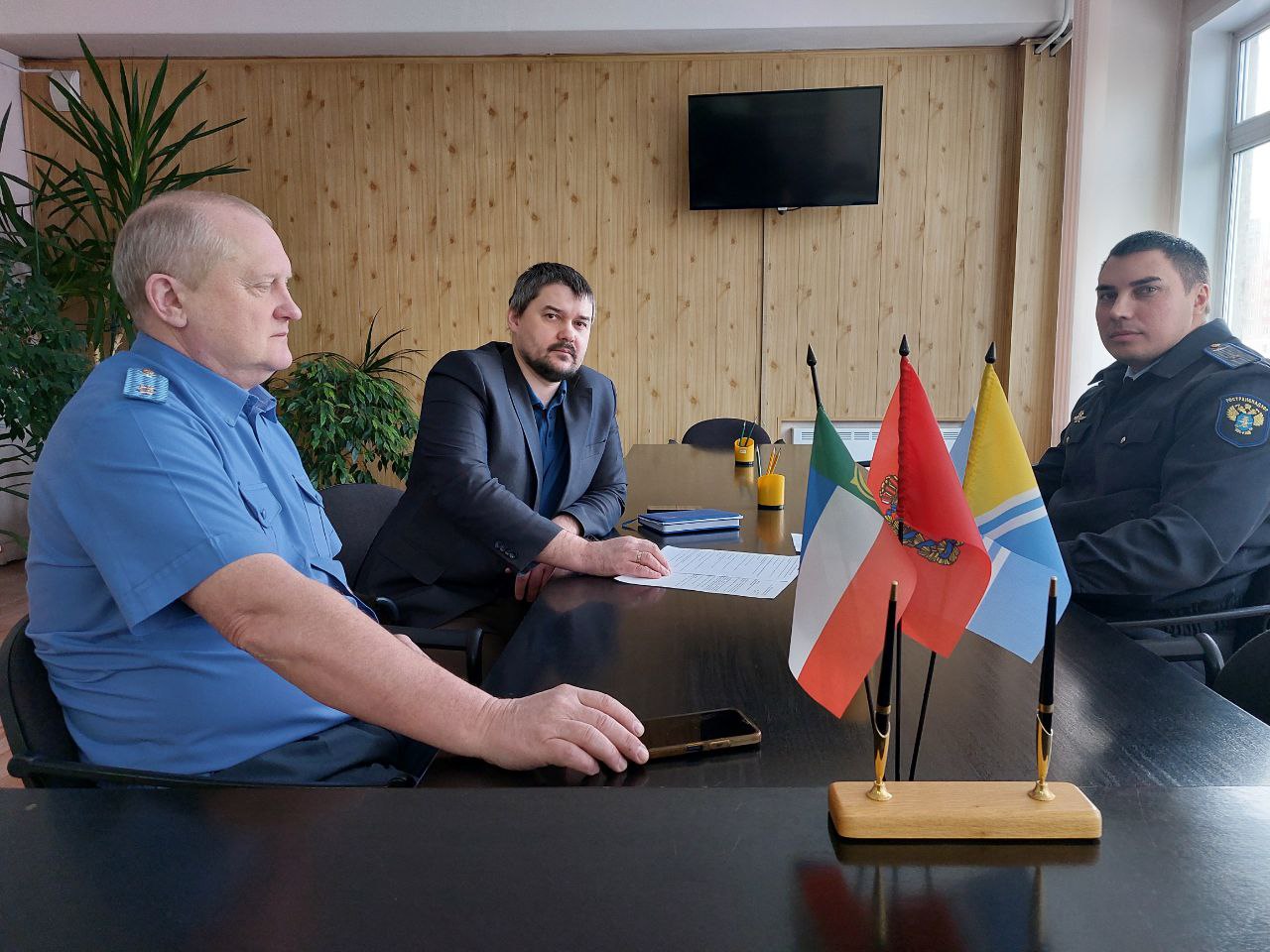 Рабочая встреча с руководителем ОПООО  «РТ-Инвест Транспортные Системы» в Красноярске